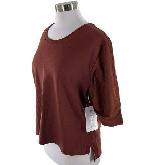 NWT Athleta Harlow Hybrid T-Shirt Women’s Medium - Picture 2 of 9